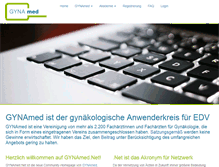 Tablet Screenshot of gynamed.net